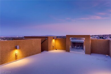 Romantic Roof top deck with Gas Fireplace with mod