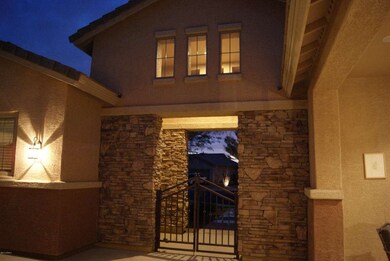 Interior view courtyard entry