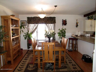 Large dining area w/room for all.