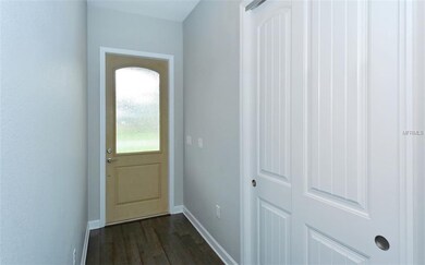Double panel front door with distorted glass top p