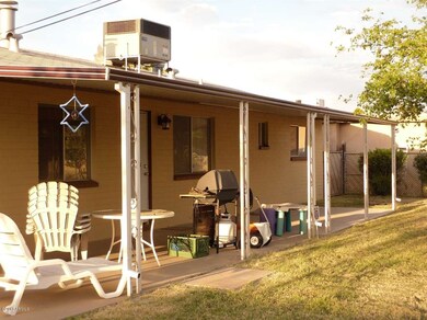 Full length covered patio