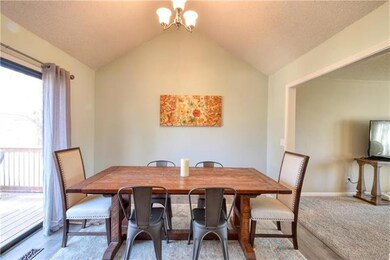 Dining Room leads to Deck