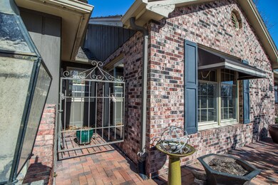 Gated patio
