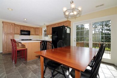 Large, light updated kitchen and dining area