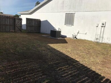 Spacious yard