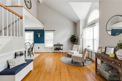Yet another angle of the entryway looking into the