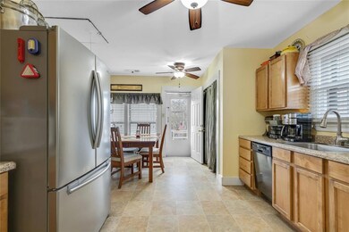 Kitchen and breakfast room. Fridge to convey with 