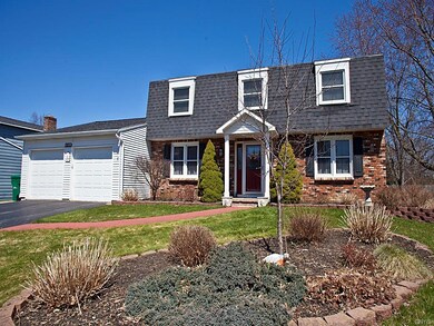 Beautiful home surrounded by gorgeous gardens