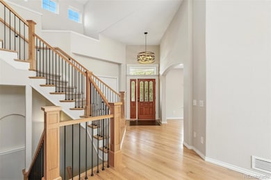 Beautiful refinished floors throughout main level.