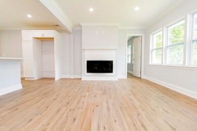 Bright open floor plan