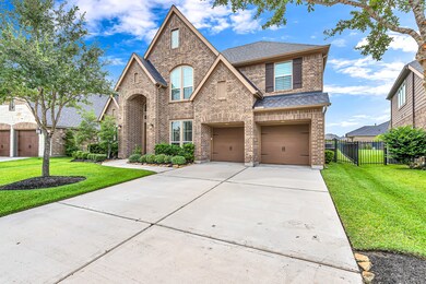 3-car garage with a double-wide driveway