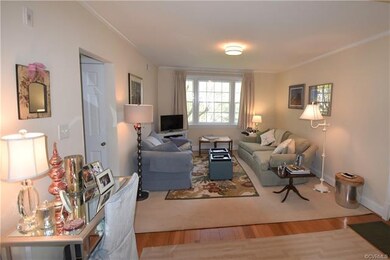 Spacious Living Room with triple window and great 