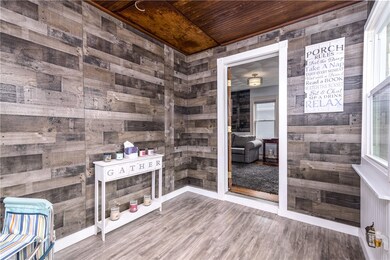 Enclosed front porch
