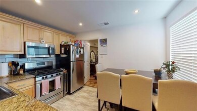 Kitchen with SS appliances