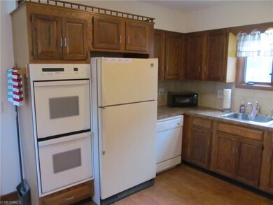 Double oven, refrigerator, dishwasher and microwav