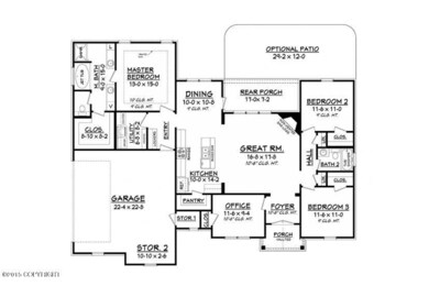 Ranch Floor Plan