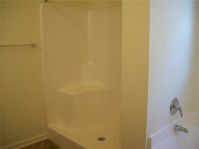 Master bath separate shower
