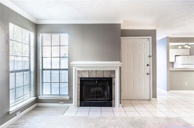 Cozy Fireplace with Mantel