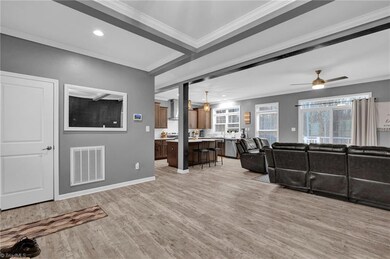 Living Room and Kitchen