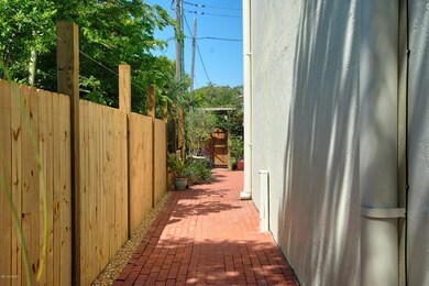 Side Custom Brick walkway