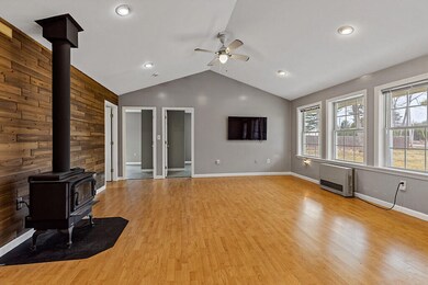 Livingroom With Wood Stove