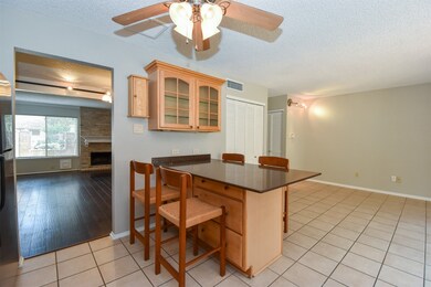 Wow! Nicely updated kitchen with center Granite is