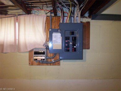 A modern electric panel with breakers and a contro
