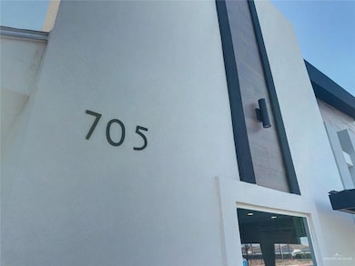 Exterior view of stucco siding