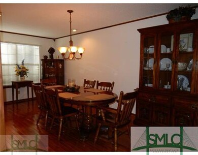 Dining Room. Dining room with beautiful hardwood f