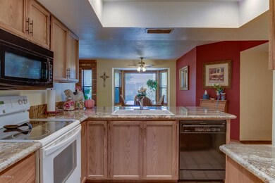 Kitchen with Granite Countertops