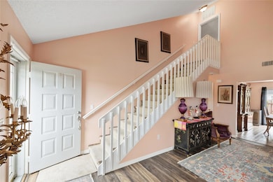 Entrance.. stairs to large bedroom
