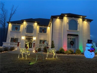 View of front of house featuring covered porch