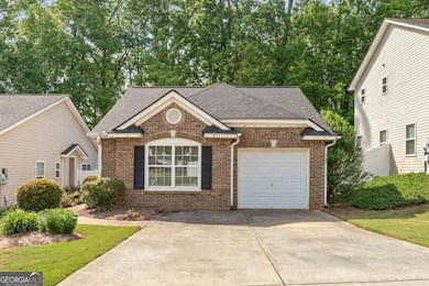 Brick front charming home.