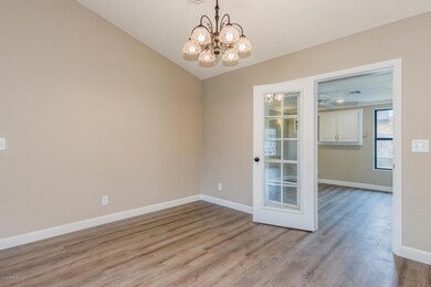 Dining leading to office