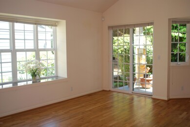 Living Room Showing Deck Access