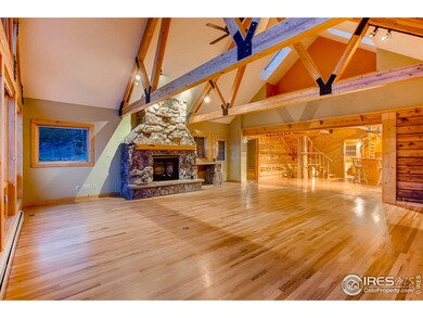 Wood floors throughout main level