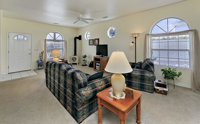 Great Room - Arched windows