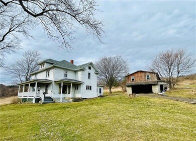 Home and garage with 2 acres of land
