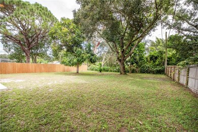 Hugh lot for a pool or expansion of the home