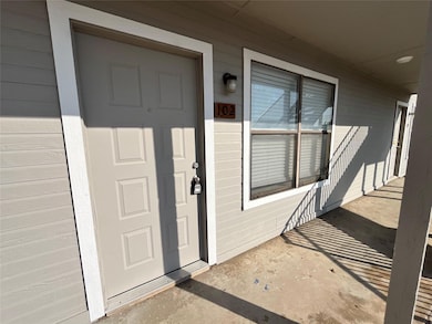 This is a view of the front entrance featuring an 