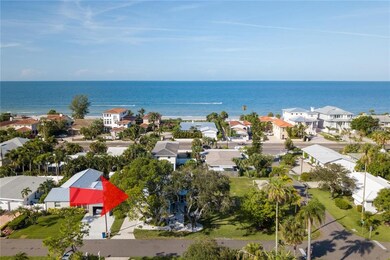 A short walk, only one block from the beach access