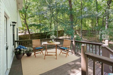 Back deck has been virtually staged.