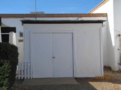 Golf cart shed