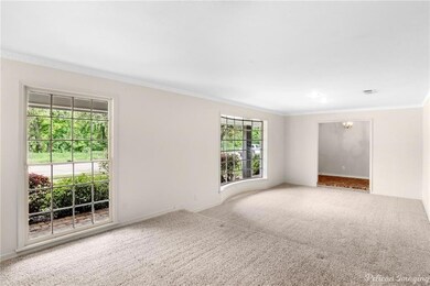 Another view of the living / dining room