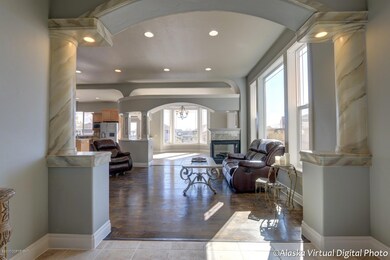 Foyer to living
