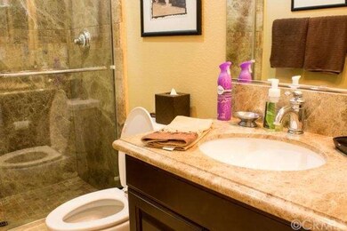Downstairs bathroom with shower