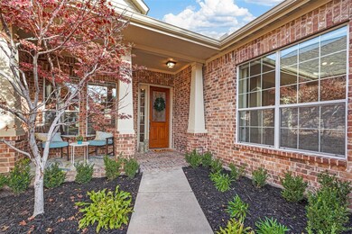 Peaceful front porch