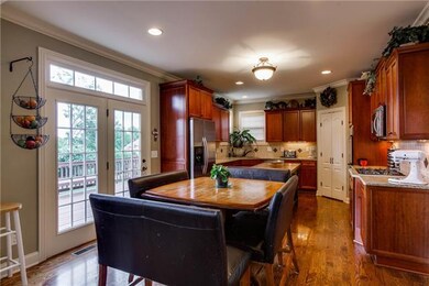 The kitchen with a large space for your casual tab