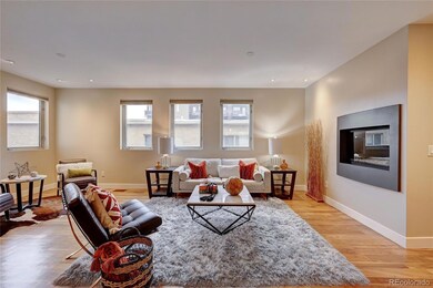 Stunning natural hardwoods carry you throughout th