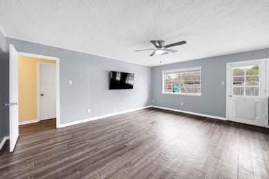 Walking into living room